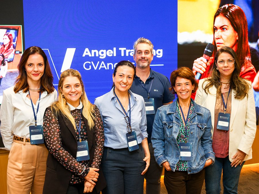 Turma de uma edição anterior do Angel Training GVAngels